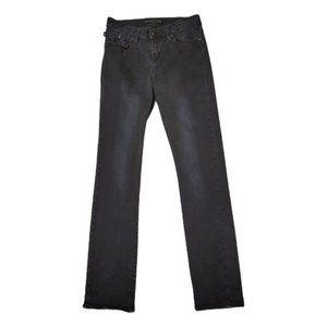 Rock & Republic Womens Jeans RR Denim Size 8 Dark Wash Blue Grey Straight Skinny
